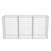 Gabion mand 200x50x100 cm gegalvaniseerd staal
