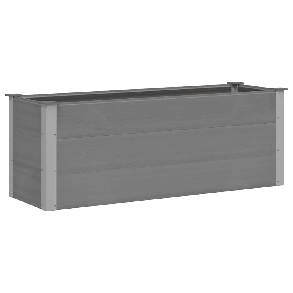 Plantenbak verhoogd 150x50x54 cm HKC grijs