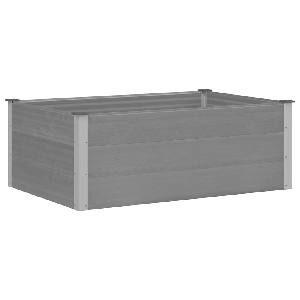 Plantenbak verhoogd 150x100x54 cm HKC grijs