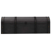Opbergkist vintage stijl 120x30x40 cm massief hout