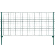 Euro hek 20x1,5 m staal groen