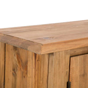 Badkamerkastje 59x32x80 cm massief grenenhout