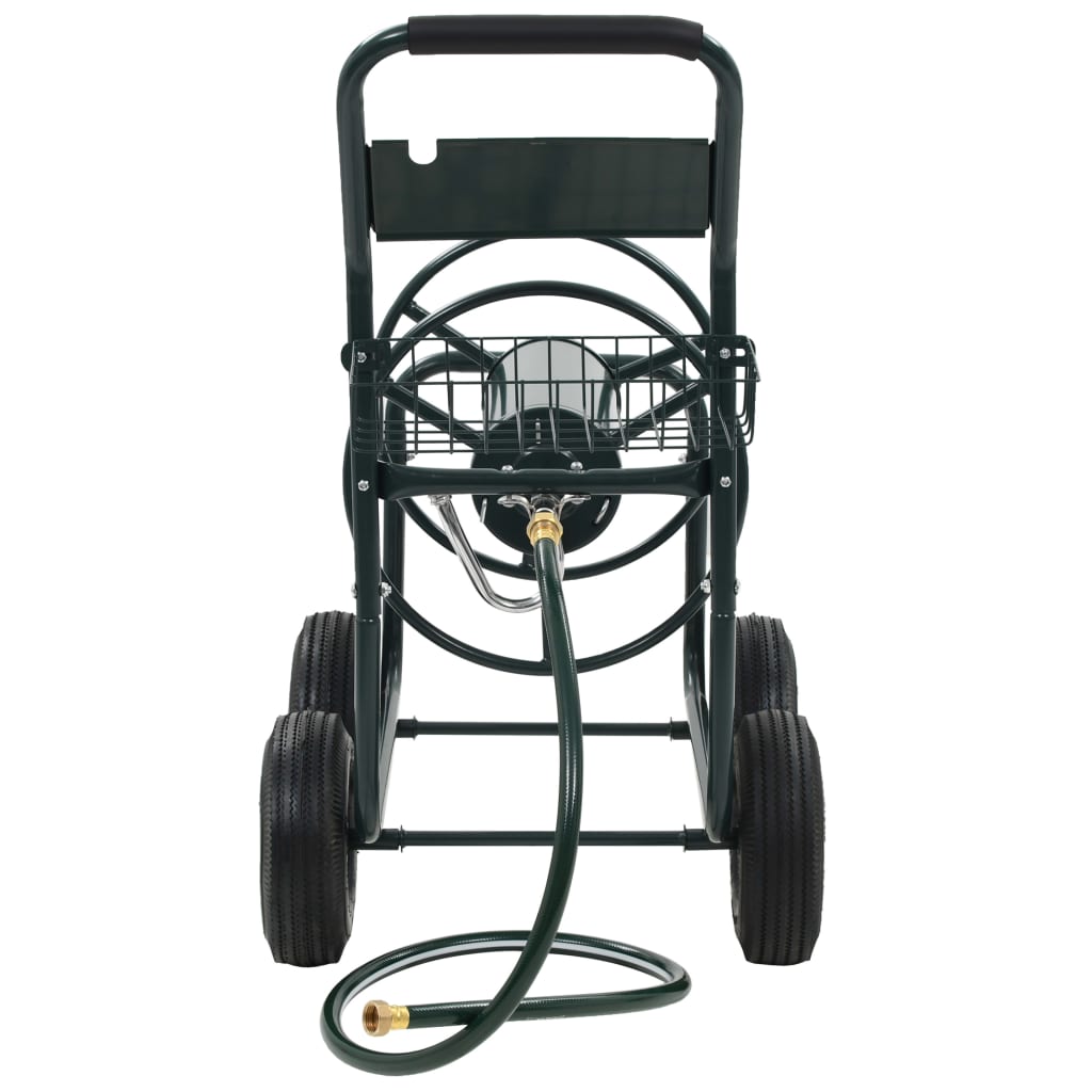 Tuinslangtrolley met 1/2" slangkoppeling 75 m staal