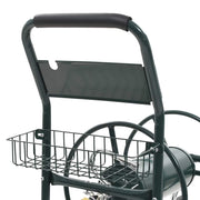 Tuinslangtrolley met 1/2" slangkoppeling 75 m staal
