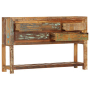 Dressoir 120x30x75 cm massief gerecycled hout