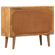 Dressoir met geprint patroon 90x30x70 cm massief mangohout
