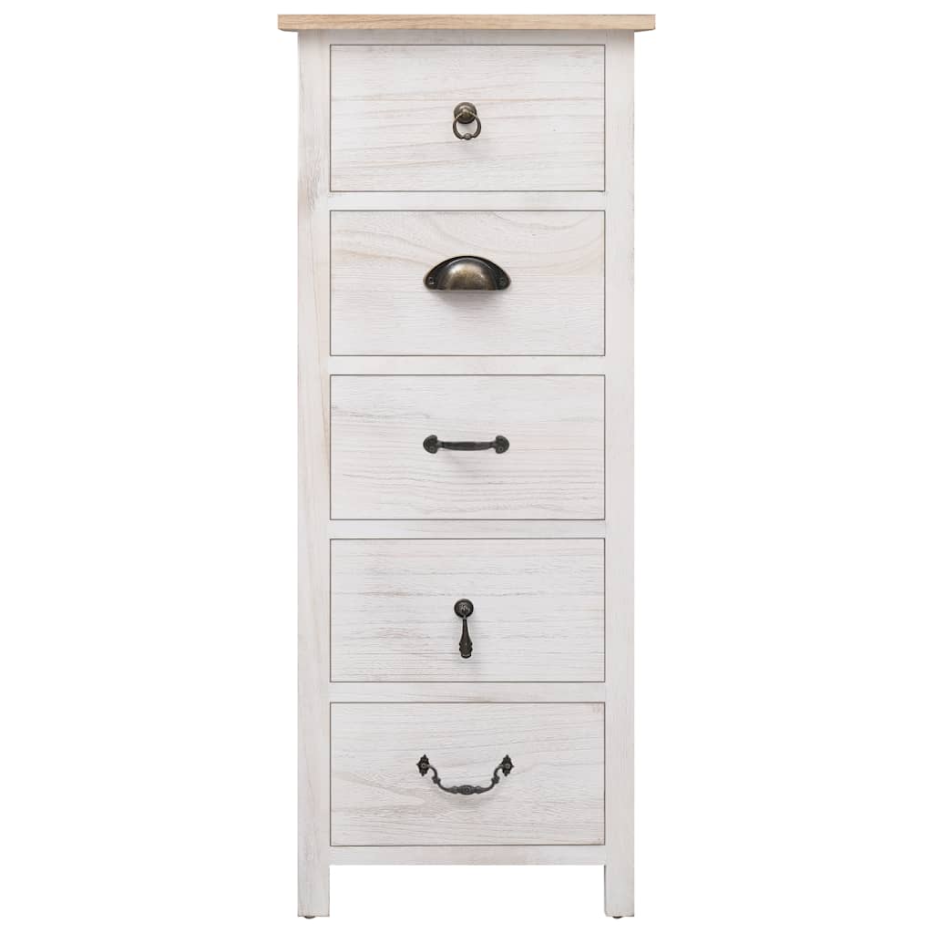 Bijzetkast 35x25x87 cm paulowniahout