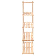 Opbergrek 5-laags 170x38x170 cm massief grenenhout 500 kg