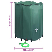 Regenton inklapbaar met tap 1000 L