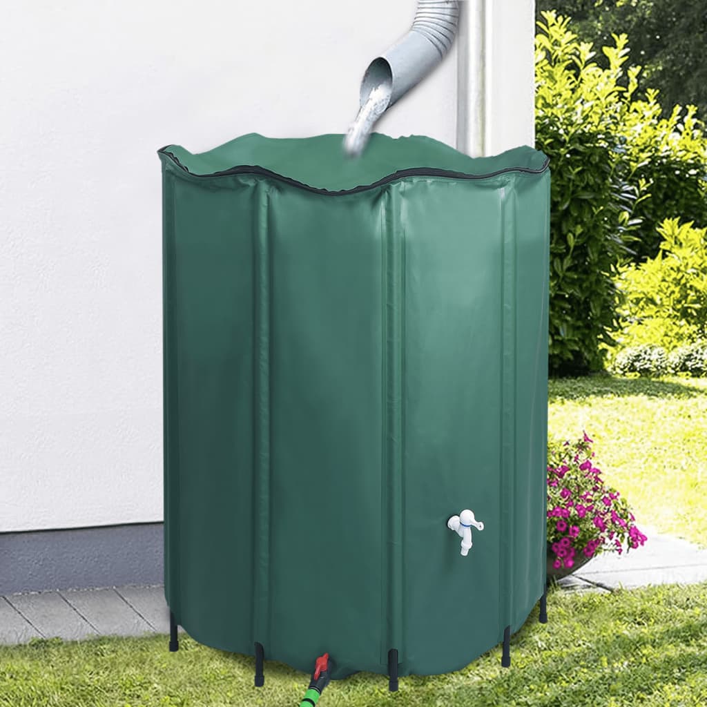 Regenton inklapbaar met tap 1000 L