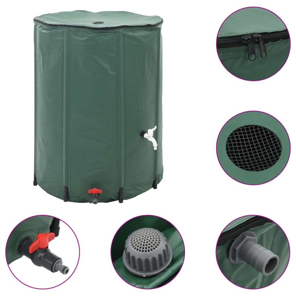 Regenton inklapbaar met tap 1350 L