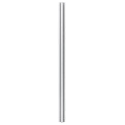 Schuttingpalen 2 st 185 cm aluminium