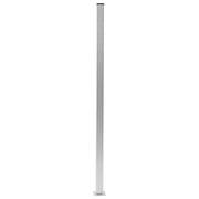Schuttingpalen 3 st 185 cm aluminium