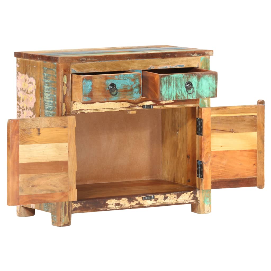Dressoir 70x35x65 cm massief gerecycled hout