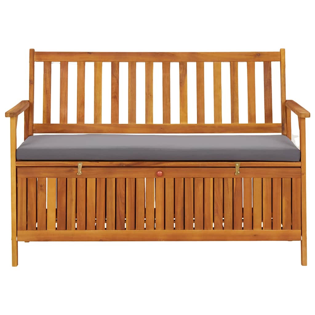 Tuinopbergbank 120 cm massief acaciahout
