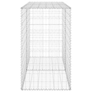 Schanskorfmuur met deksels 150x60x100 cm gegalvaniseerd staal