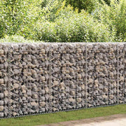 Schanskorfmuur met deksels 150x60x100 cm gegalvaniseerd staal