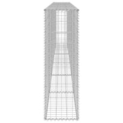 Schanskorfmuur met deksels 300x30x100 cm gegalvaniseerd staal