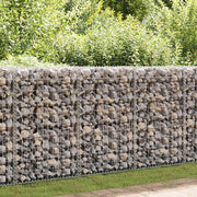 Schanskorfmuur met deksels 300x30x100 cm gegalvaniseerd staal