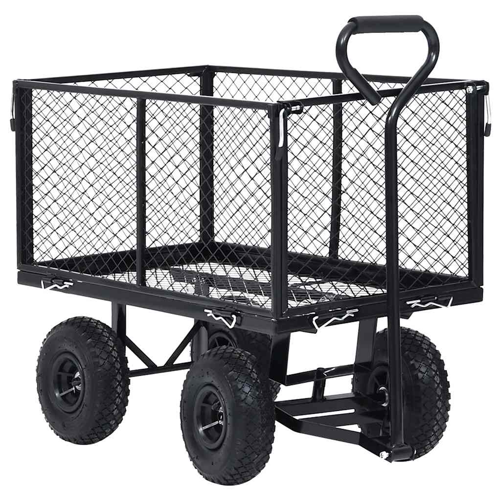 Tuinwagen 350 kg zwart
