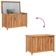 Opbergbox 90x50x58 cm massief teakhout