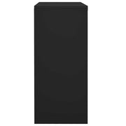 Kantoorkast met schuifdeuren 90x40x90 cm staal antracietkleurig