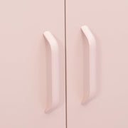 Opbergkast 80x35x101,5 cm staal roze
