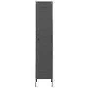 Lockerkast 35x46x180 cm staal antracietkleurig