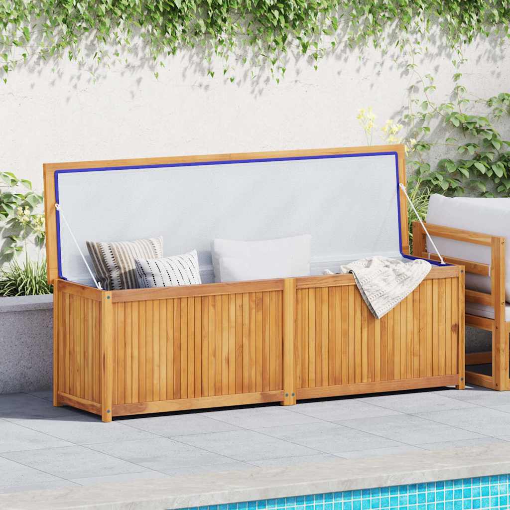 Tuinbox 175x50x55 cm massief teakhout