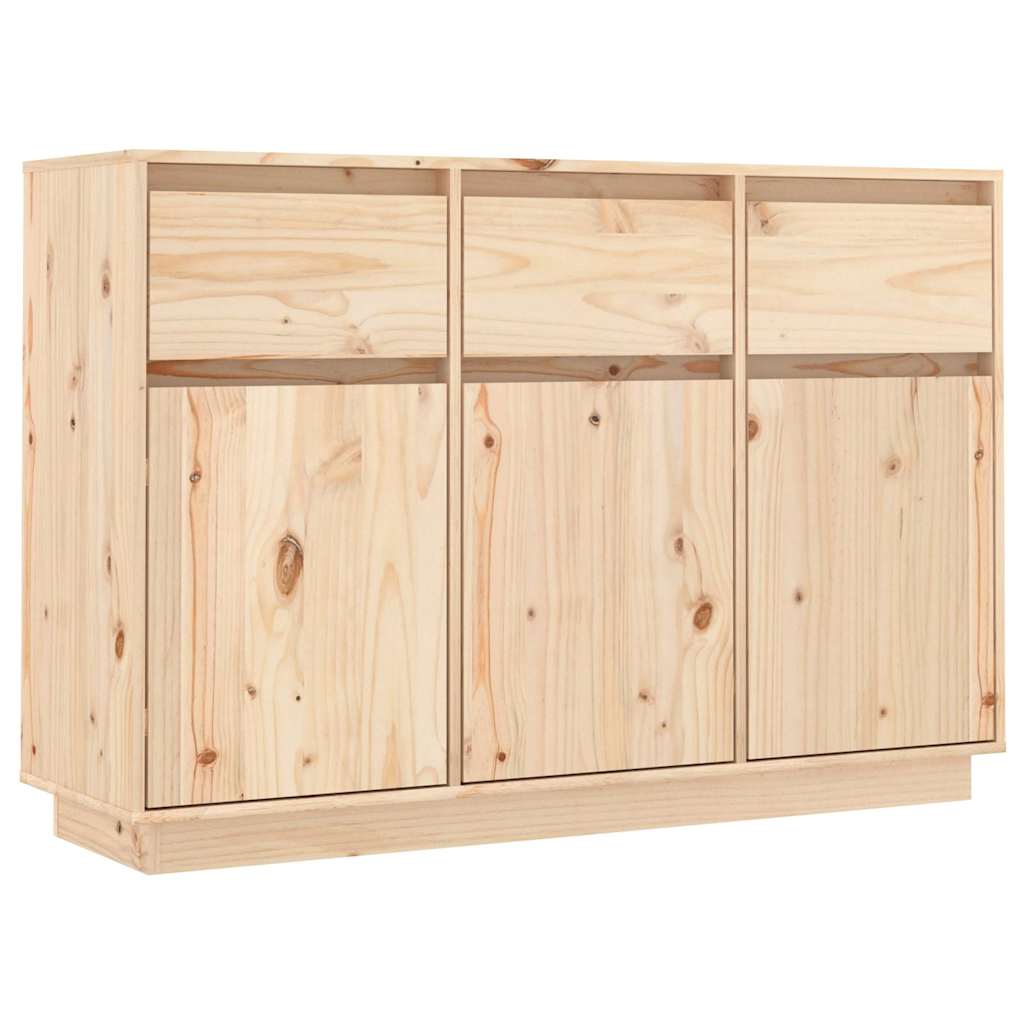 Dressoir 111x36x75 cm massief grenenhout