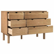Ladekast OTTA 111x43x73,5 cm massief grenenhout