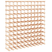 Wijnrek voor 120 flessen 112,5x23x123,5cm massief grenenhout