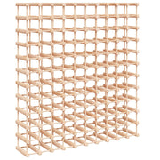 Wijnrek voor 120 flessen 112,5x23x123,5cm massief grenenhout