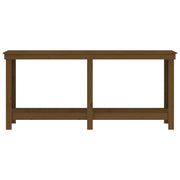 Werkbank 180x50x80 cm massief grenenhout honingbruin