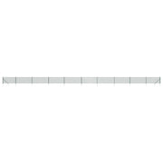 Gaashek met grondankers 0,8x25 m groen