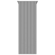 Vogelkooi 115x78x200 cm gegalvaniseerd staal grijs