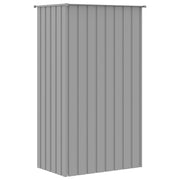 Vogelkooi 115x78x200 cm gegalvaniseerd staal grijs