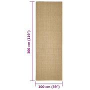 Sisalmat voor krabpaal 100x300 cm