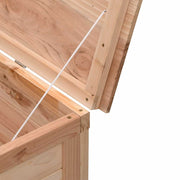 Tuinbox 150x50x56,5 cm massief vurenhout