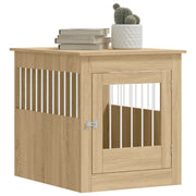 Hondenbench 64,5x80x71 cm bewerkt hout sonoma eikenkleurig