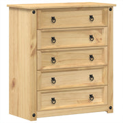 Ladekast Corona 80x40x89 cm massief grenenhout