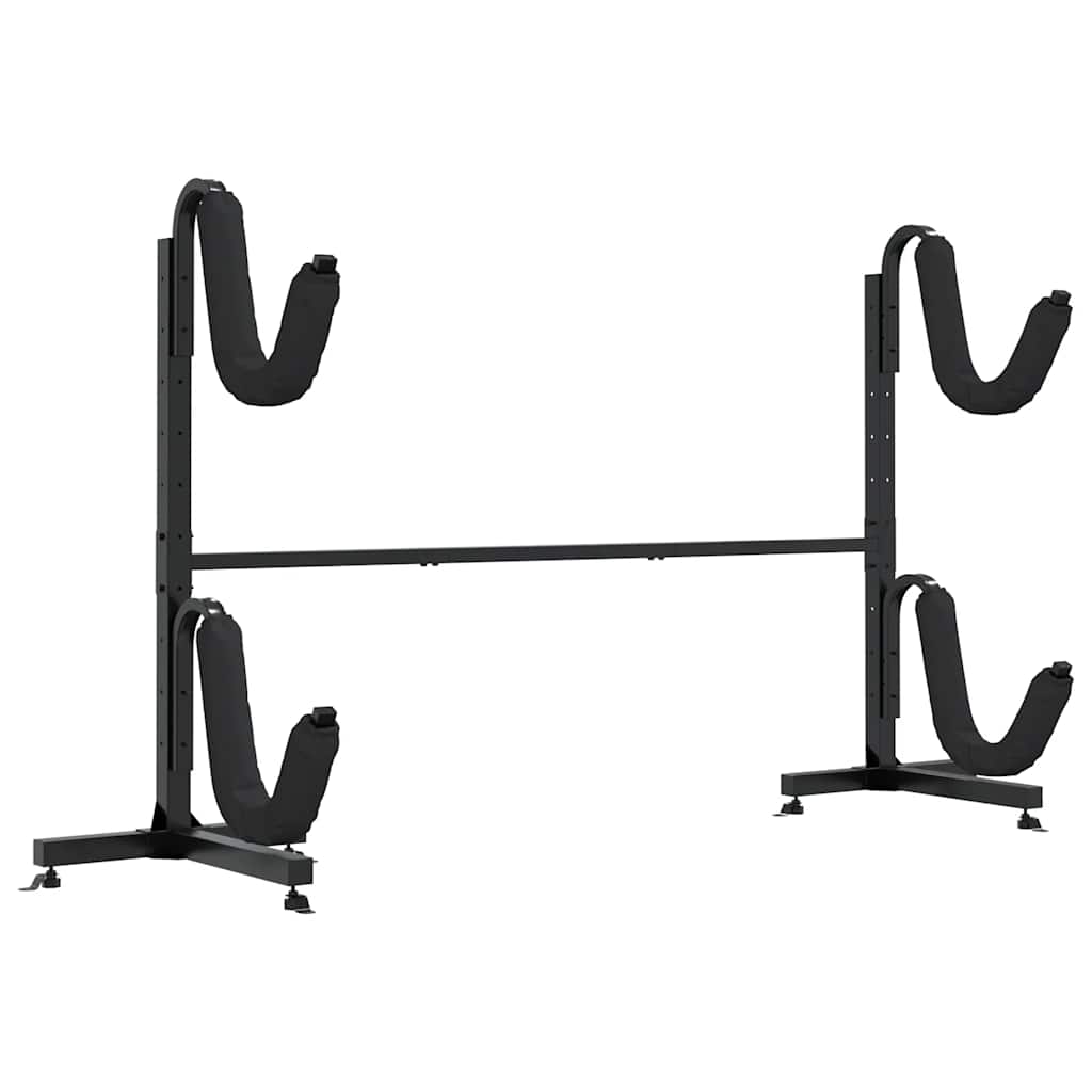 Opbergrek voor 2 kajaks 250x57x127,5 cm staal