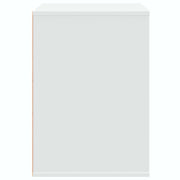Ladekast 80x41x58 cm bewerkt hout wit