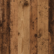 Ladekast 40x41x76 cm bewerkt hout oud houtkleurig