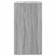 Ladekast 60x41x76 cm bewerkt hout grijs sonoma eikenkleurig