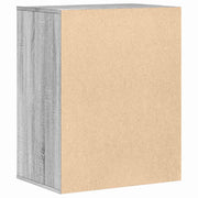 Ladekast 60x41x76 cm bewerkt hout grijs sonoma eikenkleurig