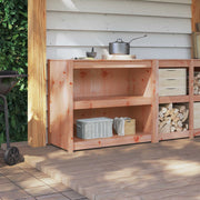 Keukenkast met plank MEPPEL Bruin Eiken 106 x 55 x 92 cm