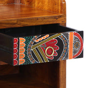Schoenenbank Honingbruin 100 x 35 x 45 cm Massief Acaciahout