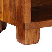 Schoenenbank Honingbruin 100 x 35 x 45 cm Massief Acaciahout