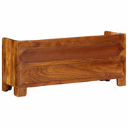 Schoenenbank Honingbruin 100 x 35 x 45 cm Massief Acaciahout
